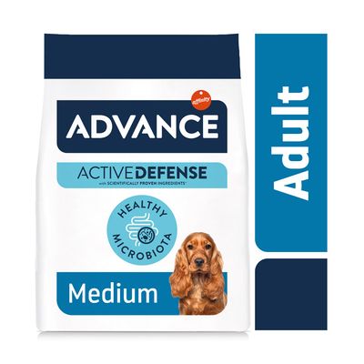 pienso para perros adultos de razas medianas proteínas y grasas Advance adult medium | alimentación para perros-Bolypets