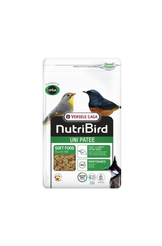 alimento completo para pájaros insectívoros y frutívoros.