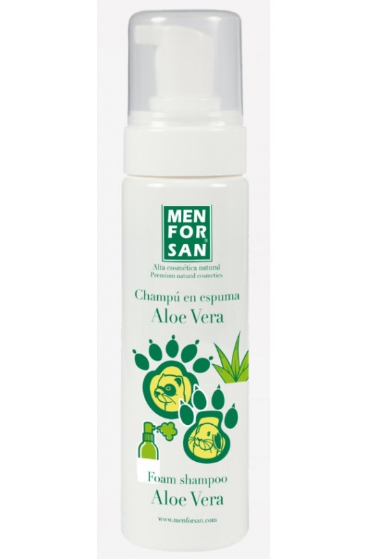 CHAMPÚ EN ESPUMA ALOE VERA PARA ROEDORES Y HURONES