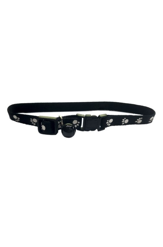 COLLAR AJUSTABLE CASCABEL T/MINI. NEGRO