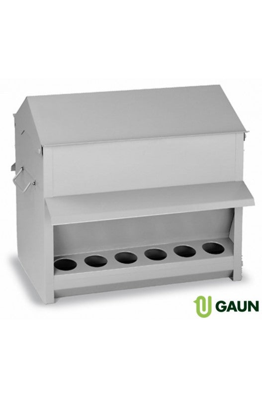 Tolva para exterior para aves, gallinas, pollos, perdices - Comprar comederos Gaun en Bolypets