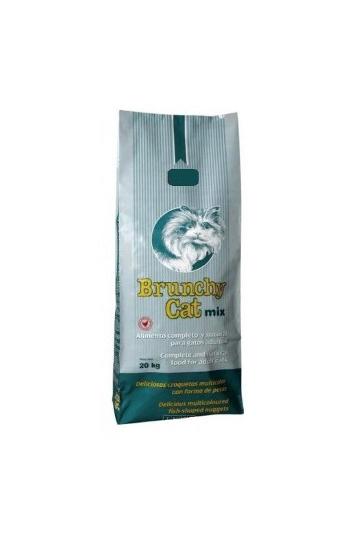 Alimento completo para gatos adultos, elaborado con deliciosas croquetas multicolor en forma de peces. Contiene todos los elementos nutritivos adecuados para el correcto desarrollo de nuestras mascotas