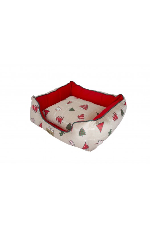 Cama para perros pequeños y gatos | cama abetos navidad gatos - Bolypets