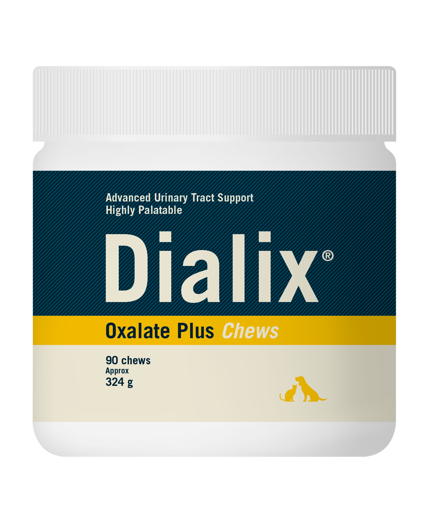 DIALIX® Oxalate Plus 90 Chews suplemento con propiedades alcalinizantes