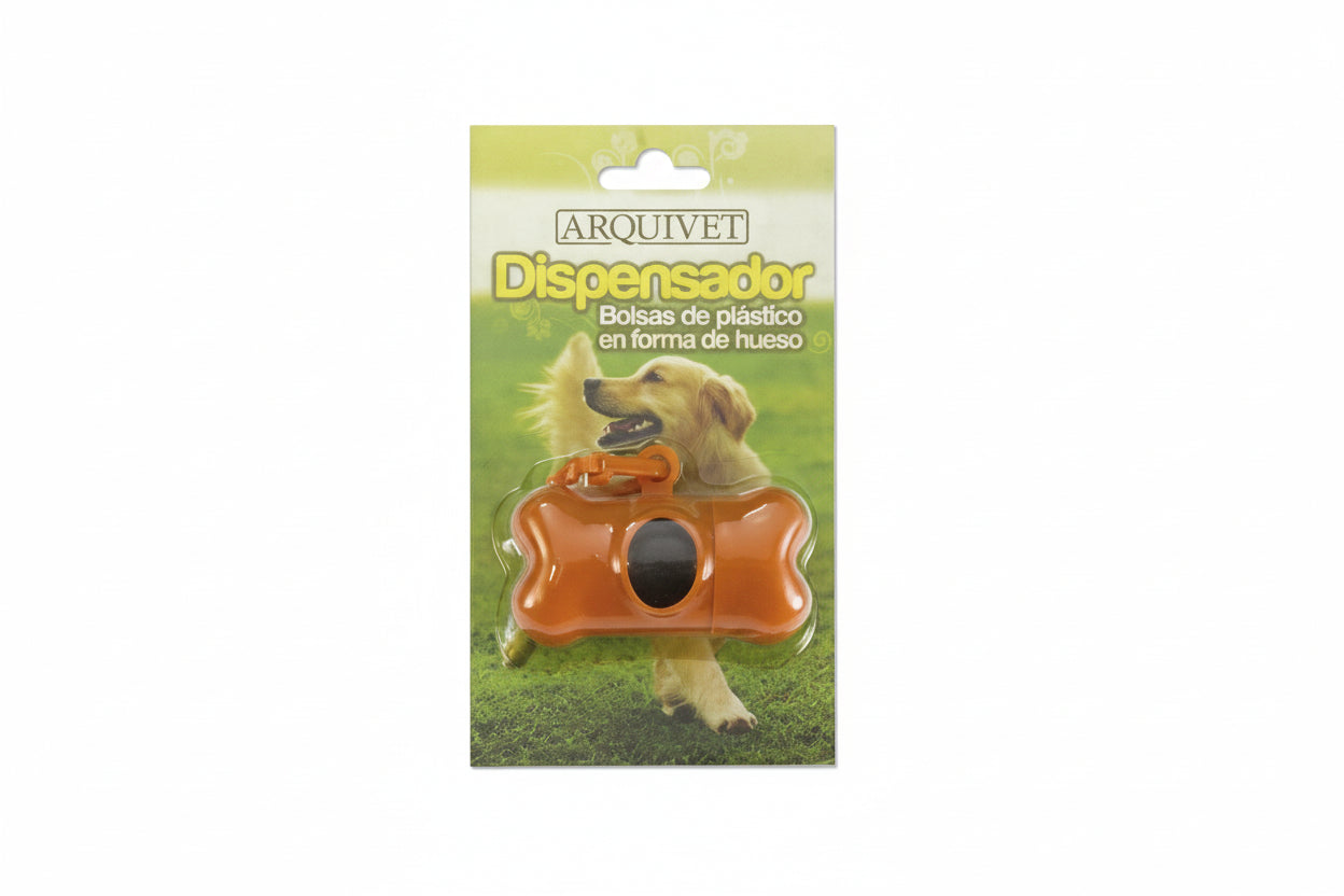 DISPENSADOR PARA BOLSAS EN FORMA DE HUESO | Bolsas y dispensadores-Bolypets