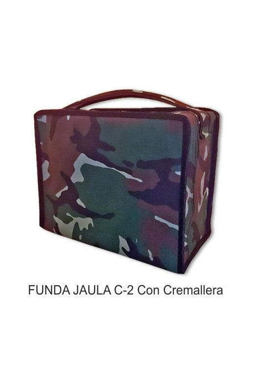 Funda con Militar mimetizada para jaula c2 reclamo silvestres