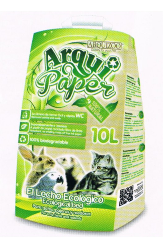LECHO ECOLÓGICO PARA MANTENER LIMPIOS A GATOS,CONEJOS Y ROEDORES.