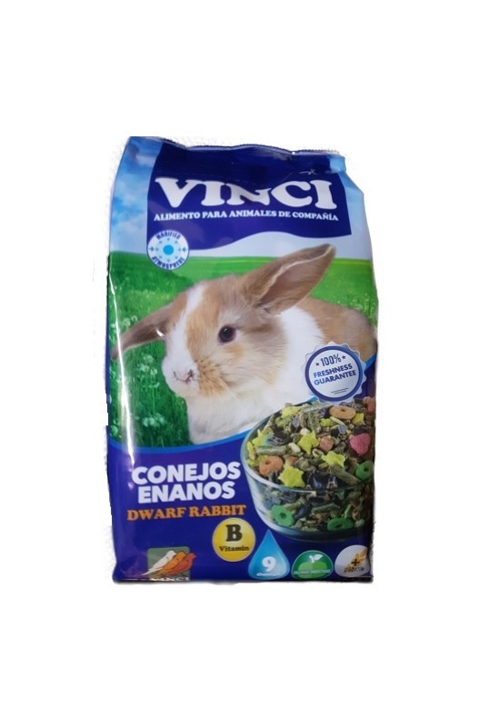 Mezcla equilibrada para conejos enanos | alimentación conejos y roedores-Bolypets