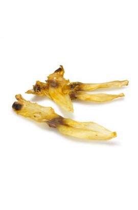 Orejas de conejo deshidratadas. Alimento complementario para perros, los entretiene a la vez que cuida de sus dientes y encías.