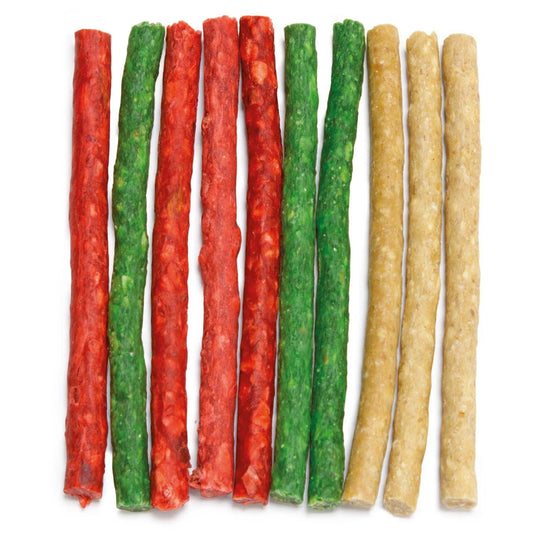Palitos de piel bovina | Ideales como recompensa, snacks para los perros - Bolypets