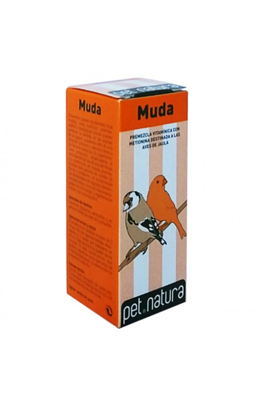 Premezcla vitamínica con metionina destinada a aves de jaula.