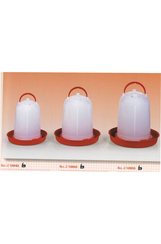 bebederos para aves 5 litros. bebedero pollos