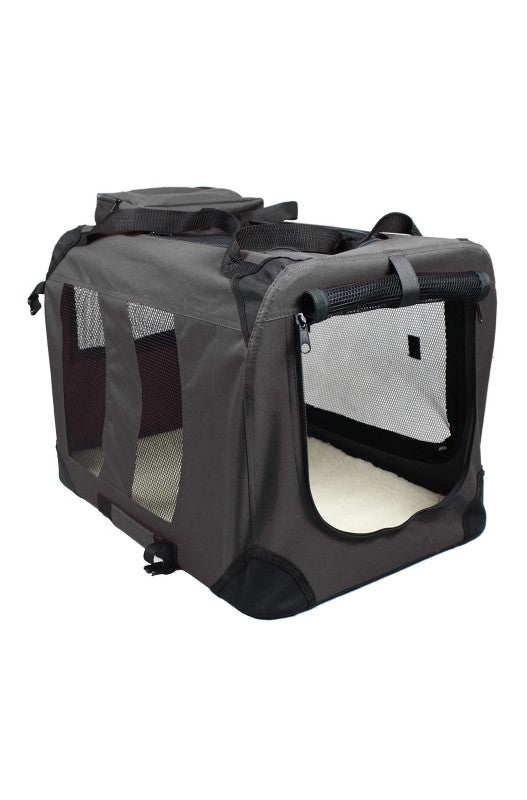 bolsa de viaje para transportar mascotas como perros, gatos. transportin flexible