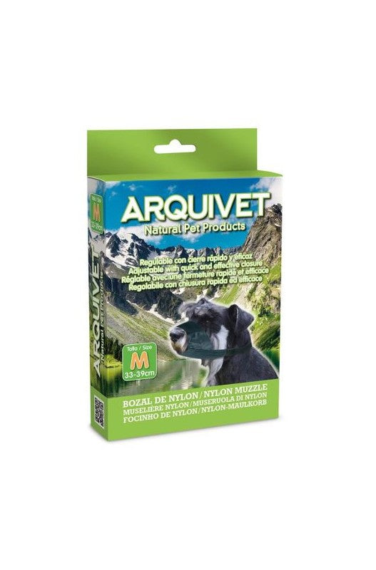 Bozal de Nylon Talla L para Cocker de Arquivet es un accesorio especialmente diseñado para perros medianos como los Cocker Spaniel. | Bozal para perros-Bolypets