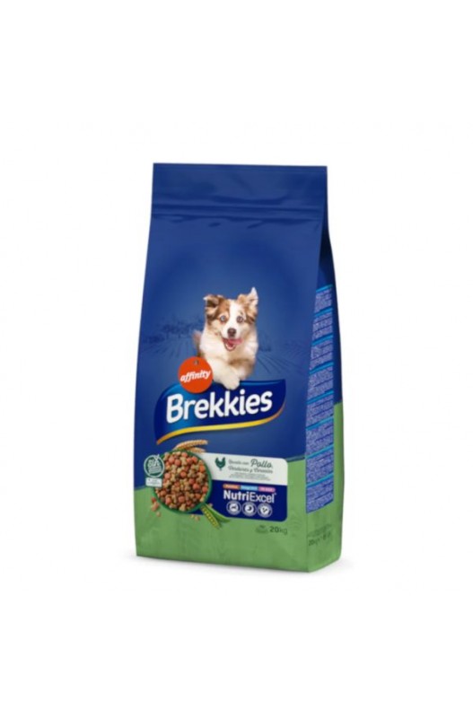 Comida para perros adultos con pollo y cereales Affinity Brekkies Excel