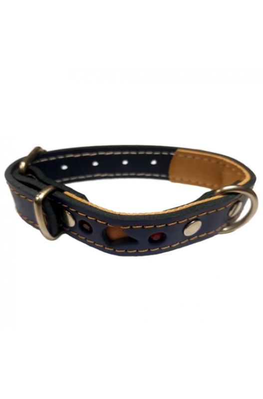 collar para perros de fantasía color negro