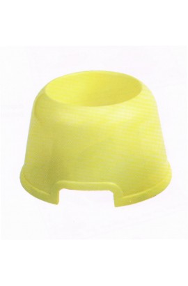 Comedero Cocker 15x11x5 cm. de Plástico es un accesorio funcional y práctico diseñado para alimentar a tus mascotas, especialmente para perros de tamaño pequeño a mediano
