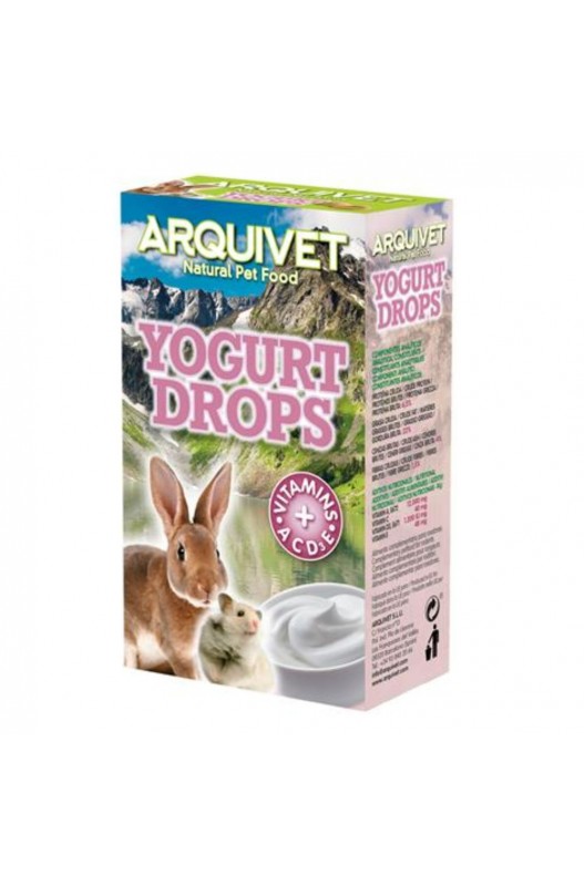 YOGURT DROPS es un snack delicioso, apetitoso y un premio saludable.