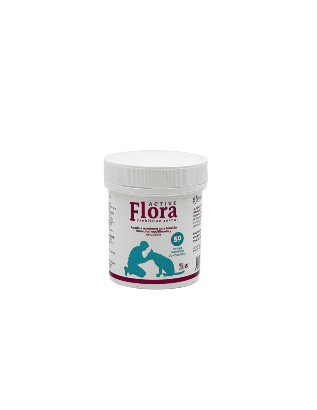 FLORA Active - Complejo Probiótico (50 gramos) |Suplemento naturales para perros -Bolypets