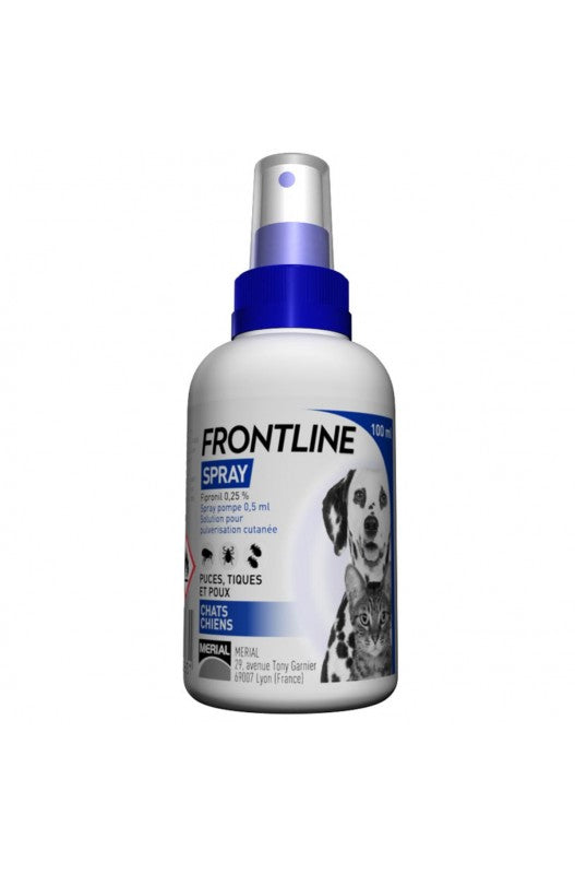 repelente antiparasitario pulgas, piojos y garrapatas perros y gatos. Frontline | antiparasitario para perros-Bolypets