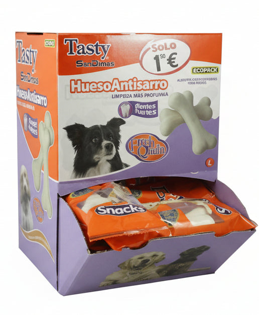 Hueso Antisarro | dientes fuertes y limpieza mas profunda perros - Bolypets