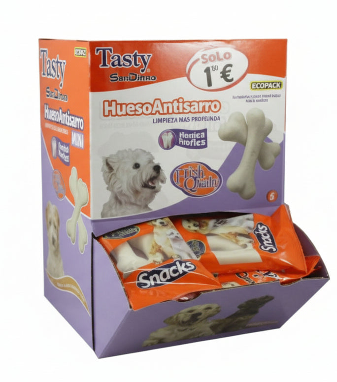 Hueso antisarro S - Tasty San Dimas | premios para perros - Bolypets