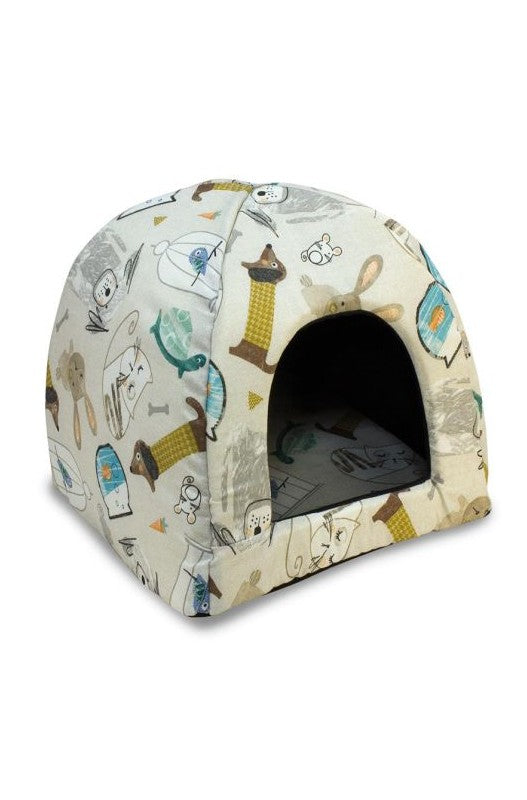 cama IGLU MASCOTAS Casa para perros pequeños |camas para perros-Bolypets