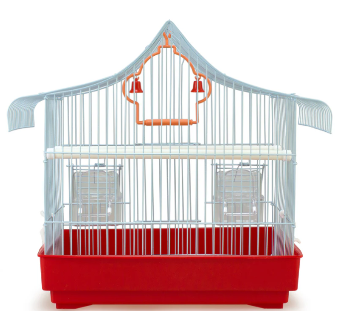 kit jaula pajaros pequeña milano