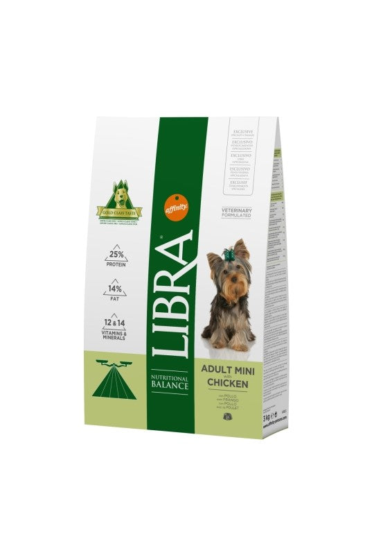 pienso completo para perros adultos mini de raza pequeña menos de 10 kg Libra Affinity
