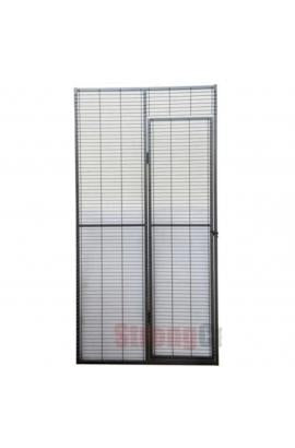 panel para voladero para loros puerta peatonal