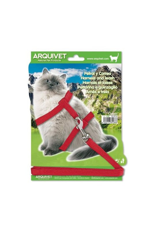 petral con correa para gatos . | arneses, collares y correa para gatos-Bolypets