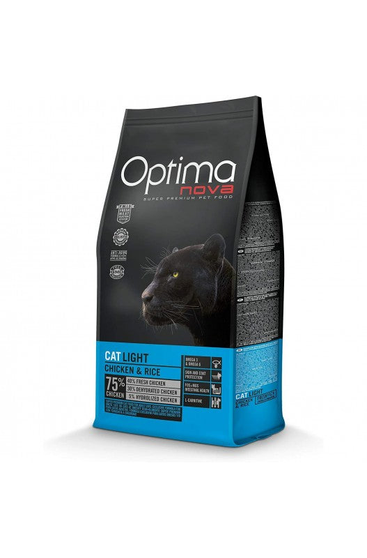 OPTIMA NOVA CAT LIGHT 8 KG.
