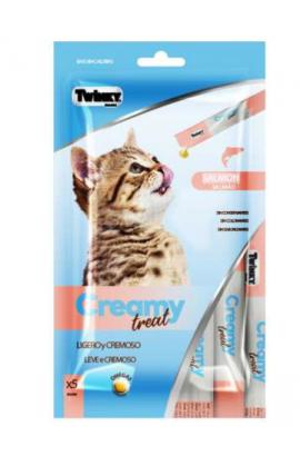 Snack cremoso para gatos - Sabor a salmón - Bolypets