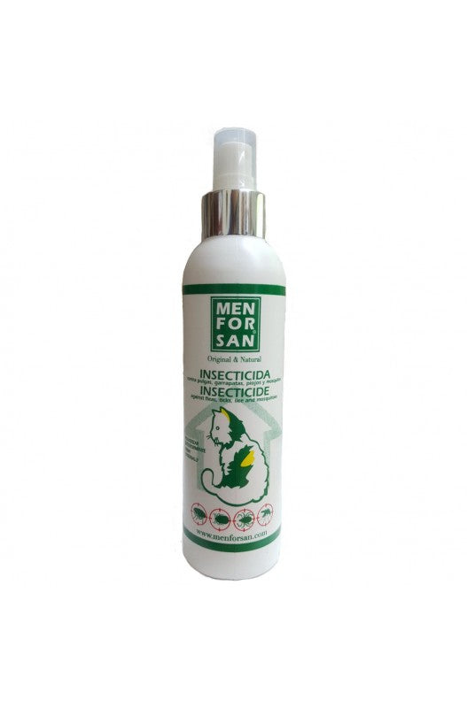 Spray insecticida perfumado para vaporizar externamente y prevenir o tratar infestaciones parasitarias externas de todo tipo de insectos (pulgas, garrapatas, ácaros y mosquitos). | antiparasitario para gatos-Bolypets