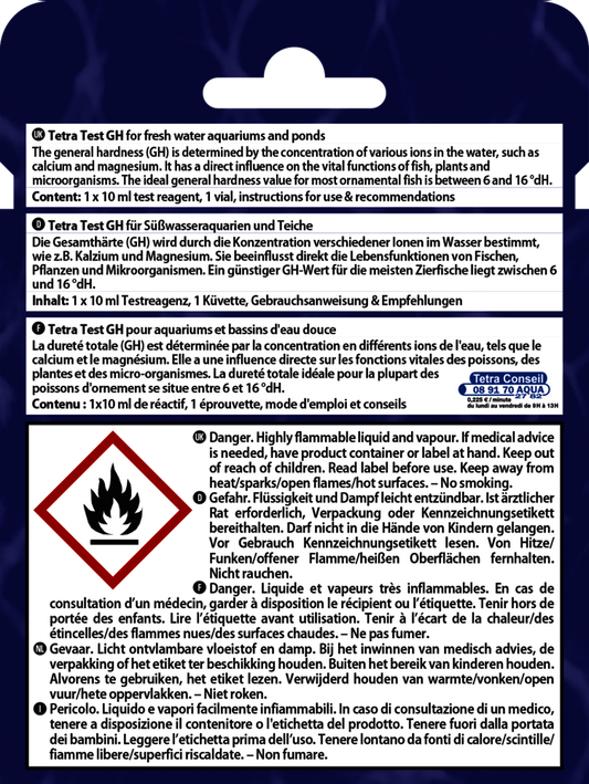 TETRATEST GH (DUREZA agua dulce