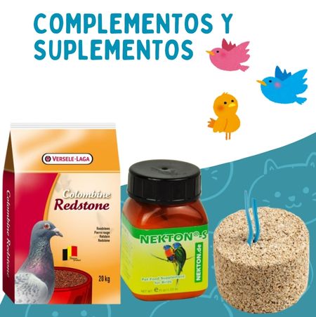 Complementos y suplementos Pájaros