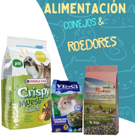 Alimentación conejos y roedores