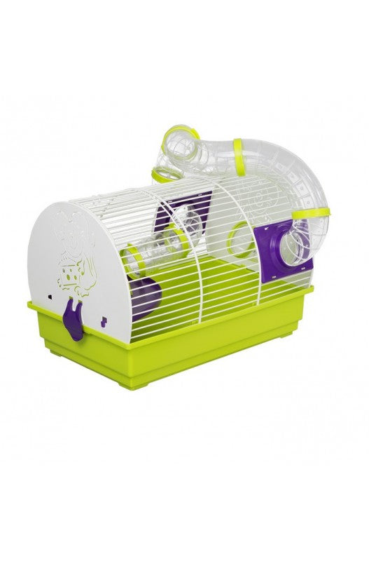 JAULA HAMSTER RUSO 112 BLANCA 39x25.5x27 cm