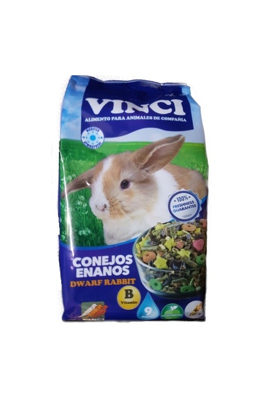 CONEJO ENANO VINCI 1 KG.