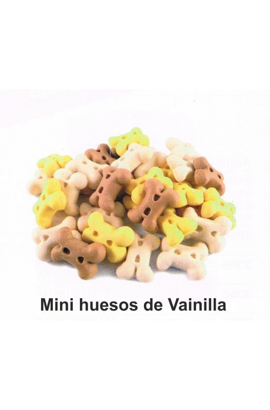 GALLETAS MINI HUESO DE VAINILLA. Bolsa2,5Kg.