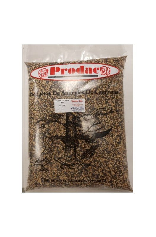 JILGUEROS Y SILVESTRES 4 KG.PRODAC