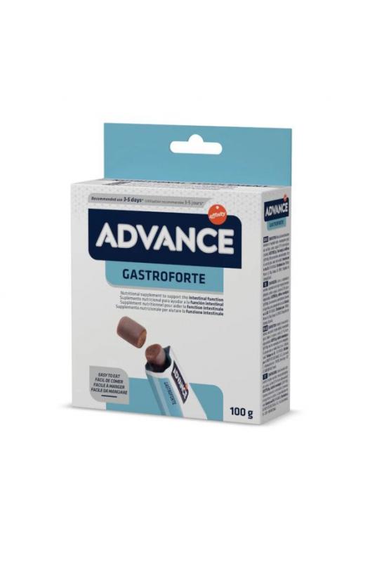 alimenticio para problemas gástricos El suplemento nutricional para perros Advance Gastroforte para perros ayuda a las mascotas a frenar los procesos de diarrea y protege su sistema digestivo. Incluye arcilla ultrafina smectite, que tiene un alto poder de absorción, por eso favorece la retención de agua en el intestino de tu mejor amigo, lo que contribuye a cortar los procesos de diarrea y a generar heces más compactas.