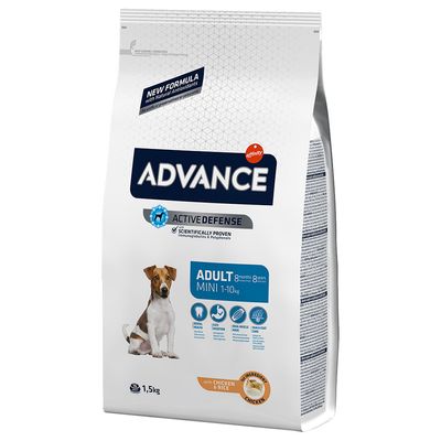 alimento de alta gama especialmente indicado para perros de raza pequeña (hasta 10 kg. de peso adulto) con sobrepeso o tendencia a la obesidad. Advance Mini Light Chicken &amp; Rice es un alimento de alta gama especialmente indicado para perros de raza pequeña (hasta 10 kg. de peso adulto) con sobrepeso o tendencia a la obesidad que incorpora