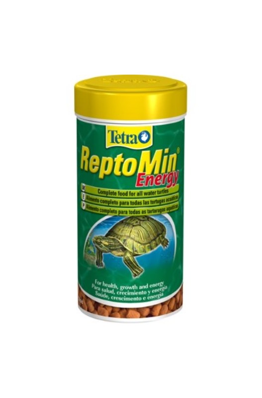 Alimento complementario para todas las tortugas acuáticas con alto contenido de krill y camarones para aportar energía adicional.