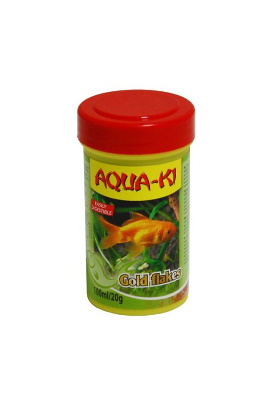 COMIDA PECES AQUA-KI GOLD FLAKES 20 gr. Escamas