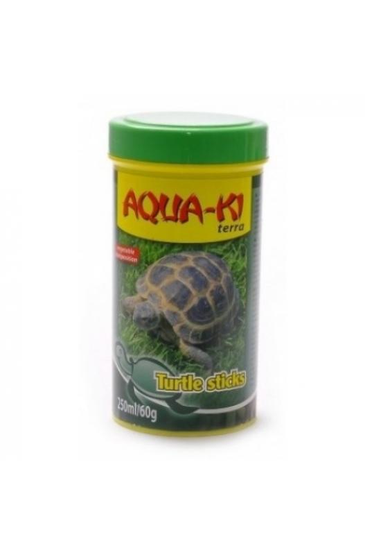 ALIMENTACION TORTUGAS QUA-KI TURTLE TERRA STICKS 60 GR.