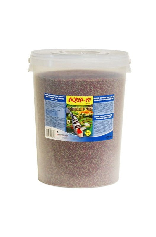  alimento para peces de estanque AquaKi-Mix es un alimento excelente y rico en energía para todo tipo de peces de estanque 