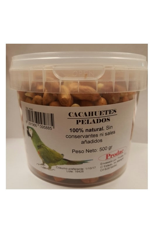 Cacahuetes pelados 100 % Natural para pajaros.