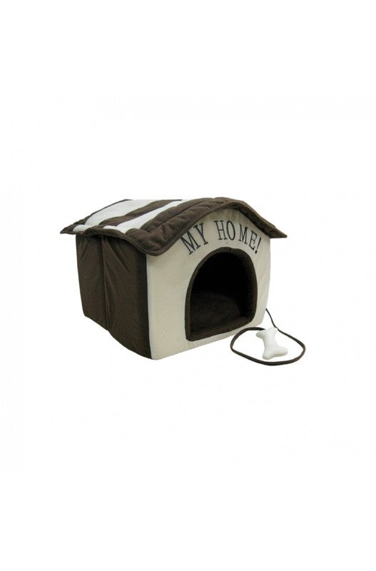 Caseta Mascotas "My Home" es una graciosa caseta plegable especialmente diseñada para gato o perro pequeño.