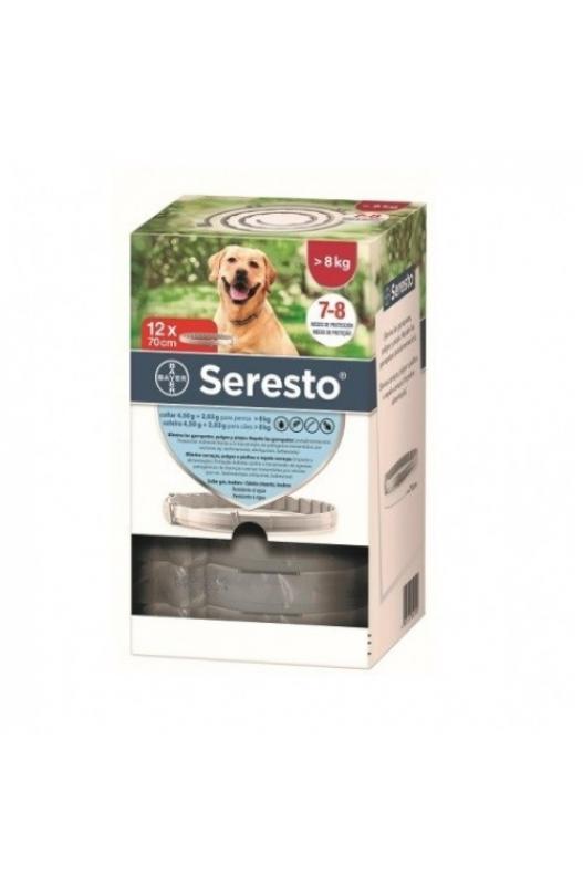 collar Seresto es un producto diseñado para el control de pulgas y garrapatas en perros y gatos.